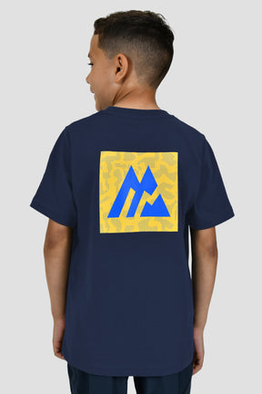 Contour Camo T-Shirt - Midnight Blue