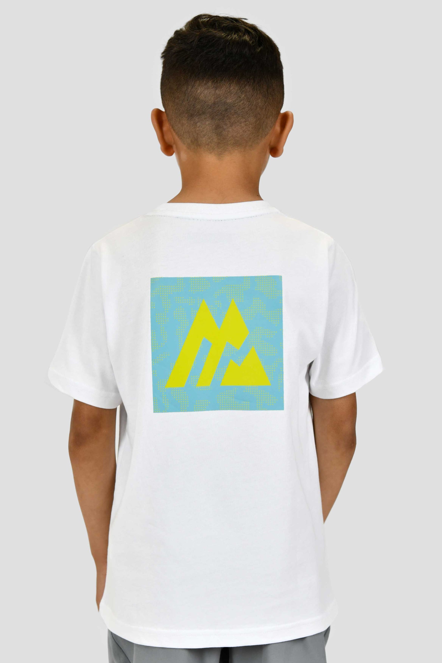 Junior Contour Camo T-Shirt - White