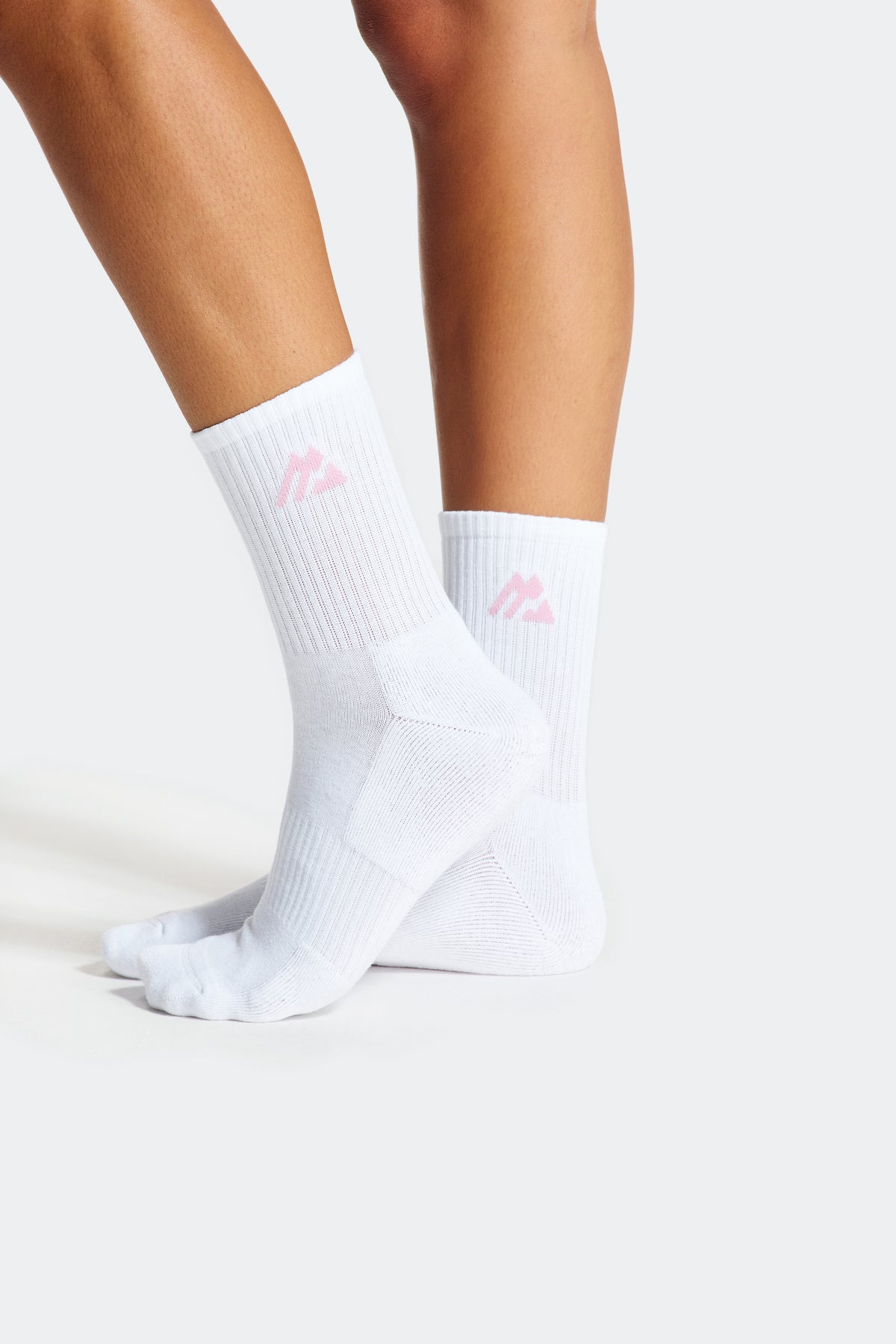 Women's Crew Sock 3 Pack - White/Fairy Dust