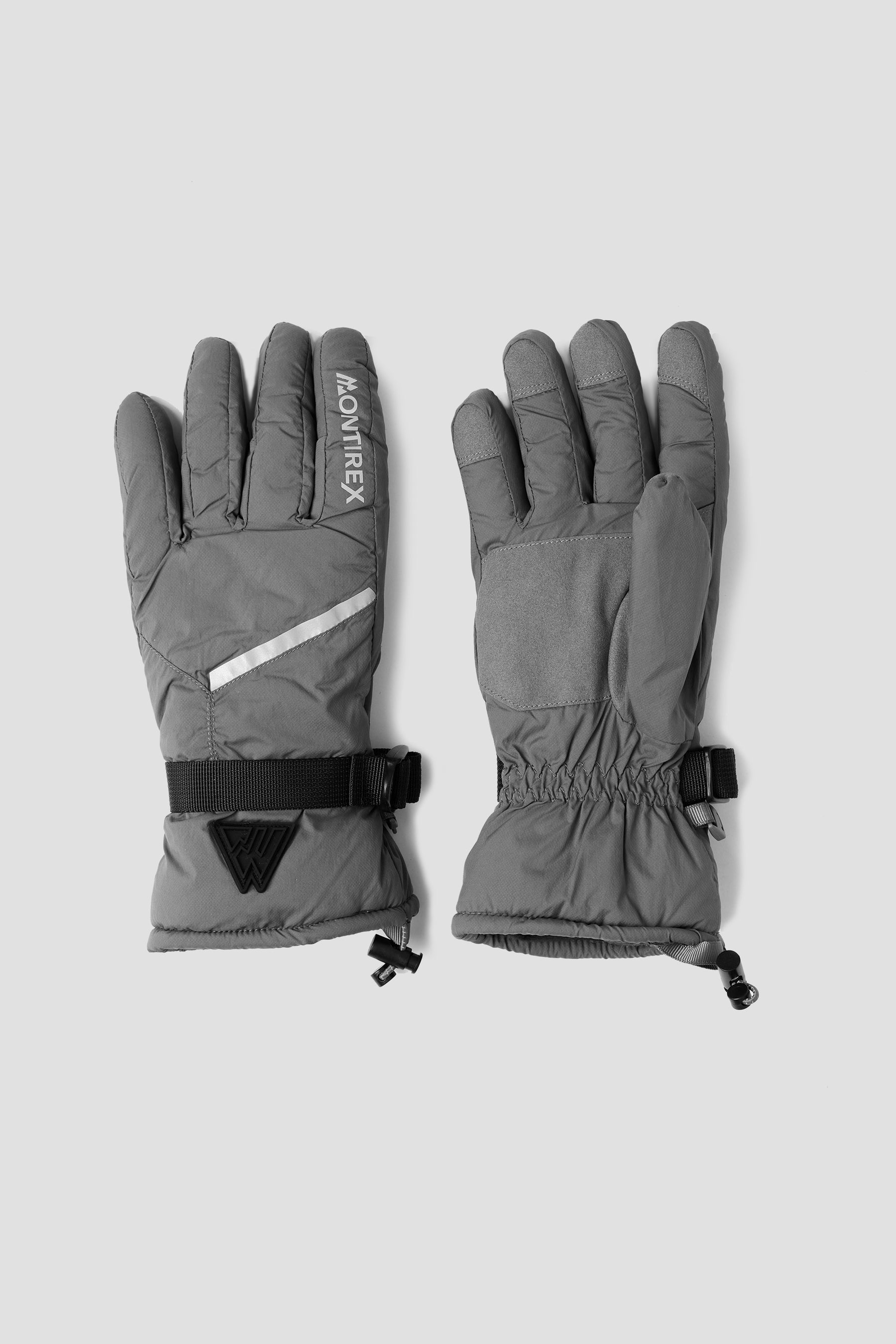 Mogul Ski Glove - Cement Grey