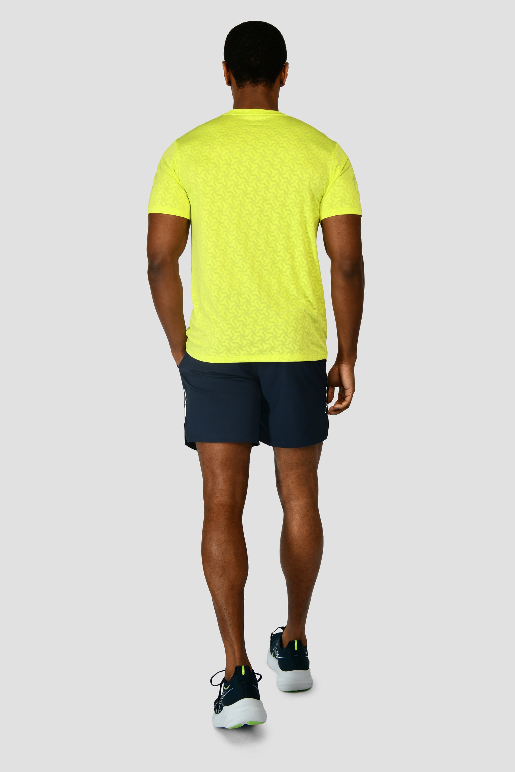 Men's Crux Knit T-Shirt - Lime Frost