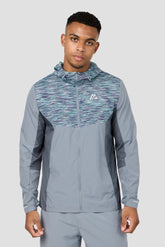 Trail 3.0 Windbreaker - Grey/Green/Purple