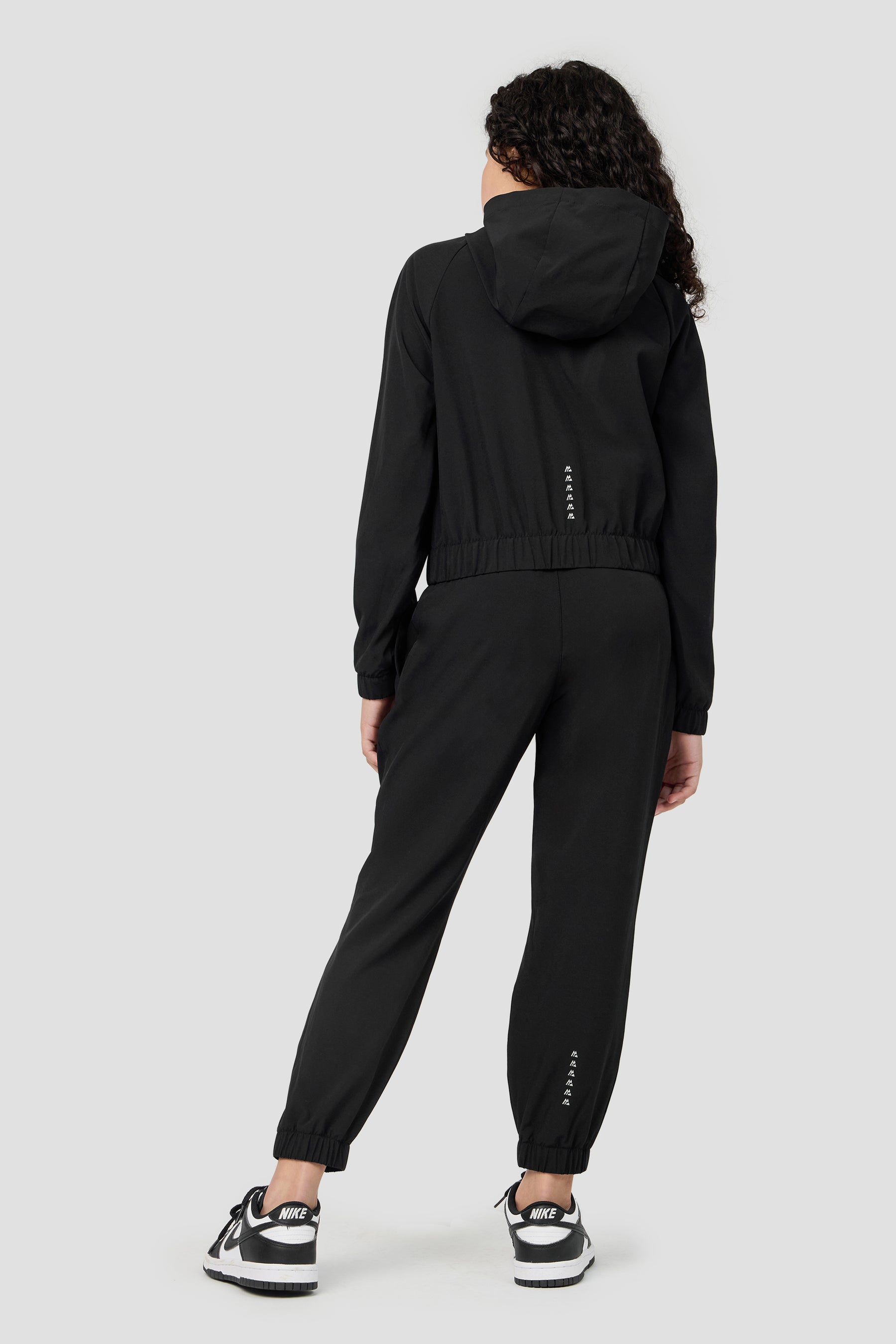 Girls Track Jacket - Black