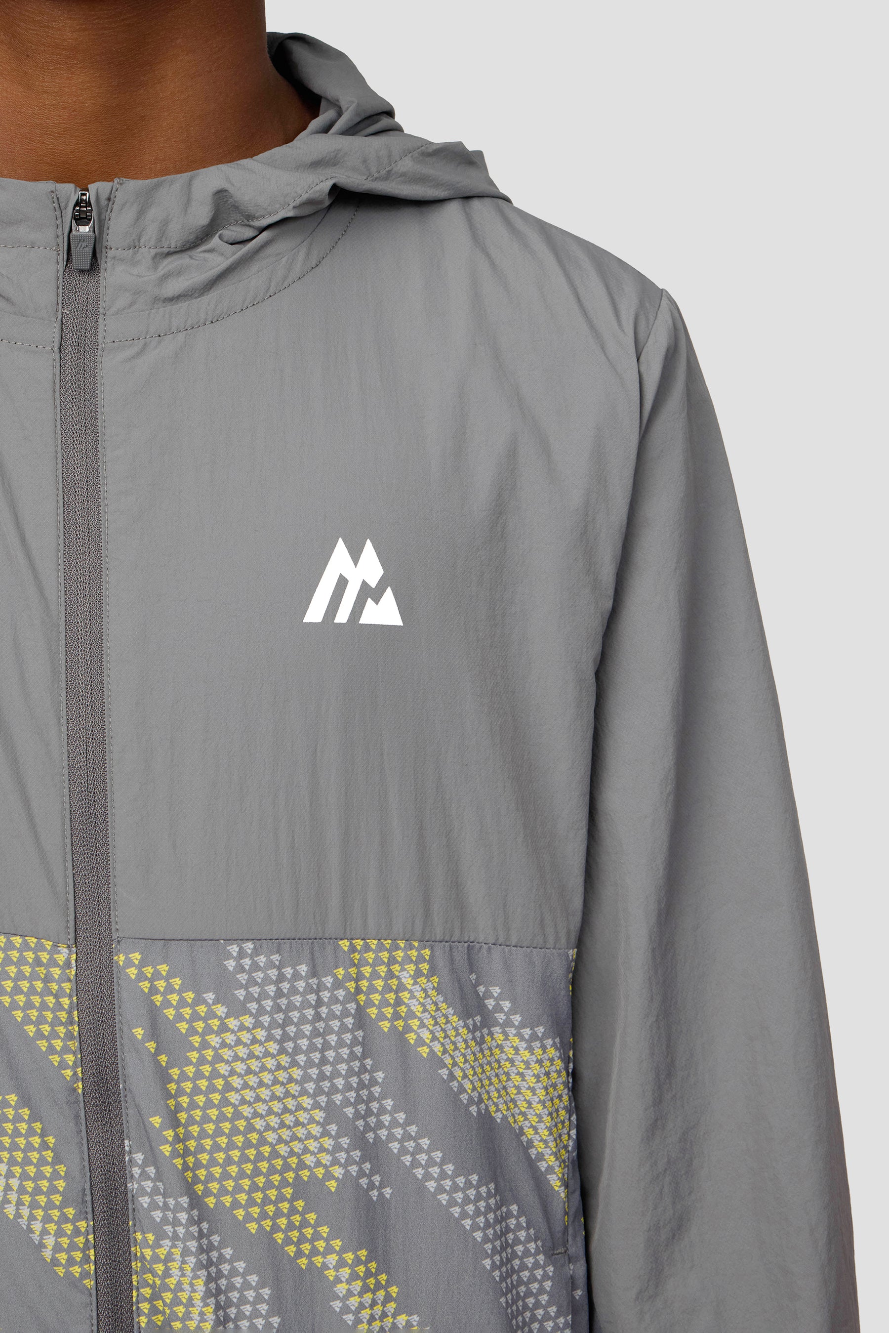 Boys Thera Jacket - Cement Grey/Patinum Grey/OG Neon