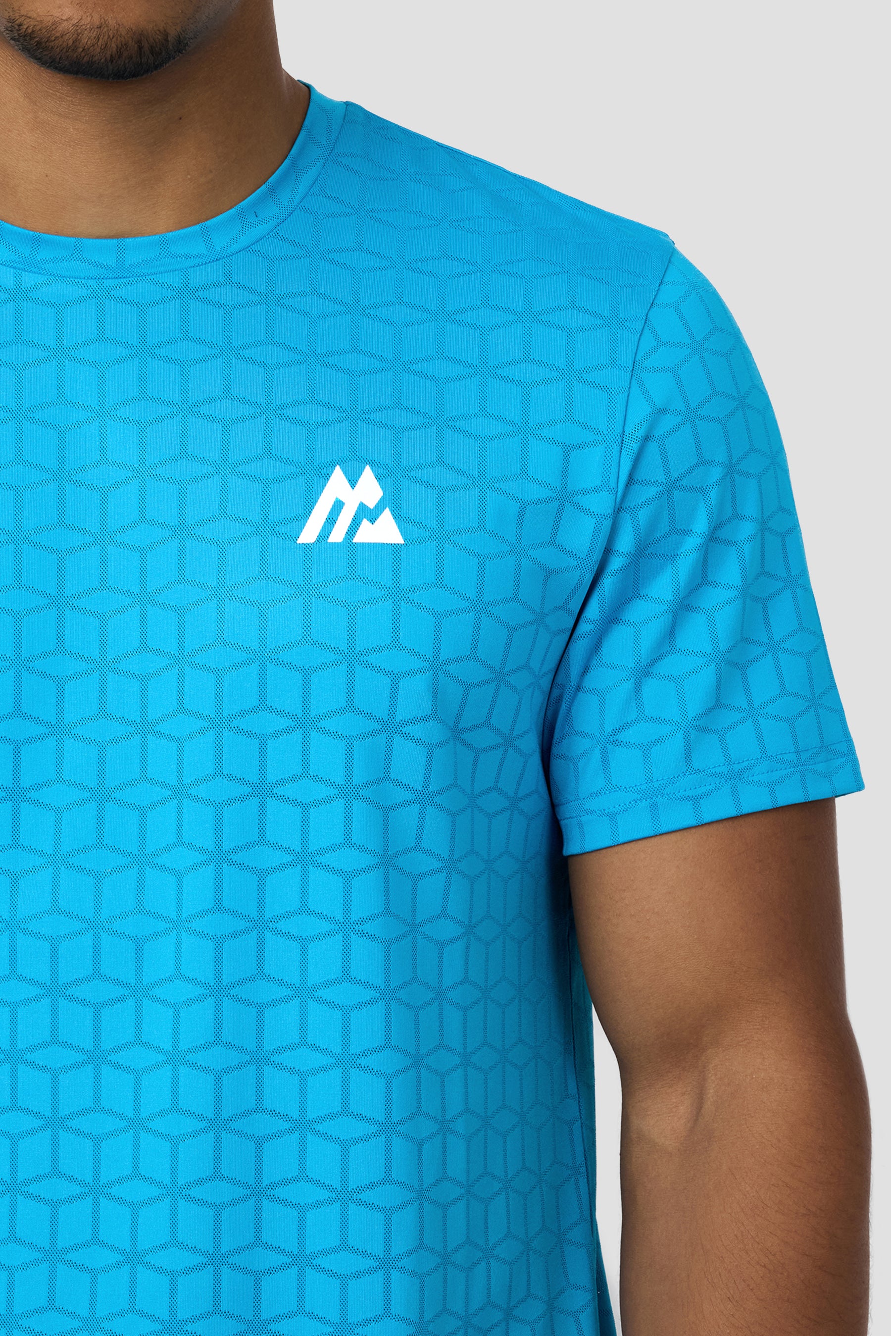 Cube T-Shirt - Maya Blue