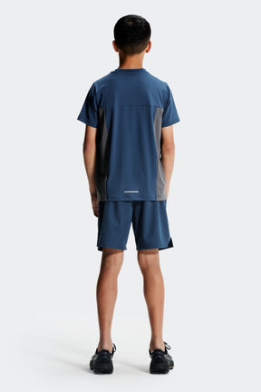 Boys Scope Short - Naval/Cement Grey