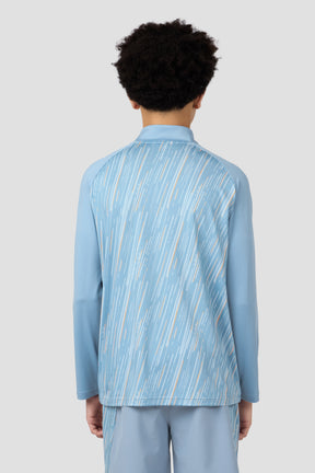 Boys Vigour 1/4 Zip - Cloudy Blue/Summer Mist