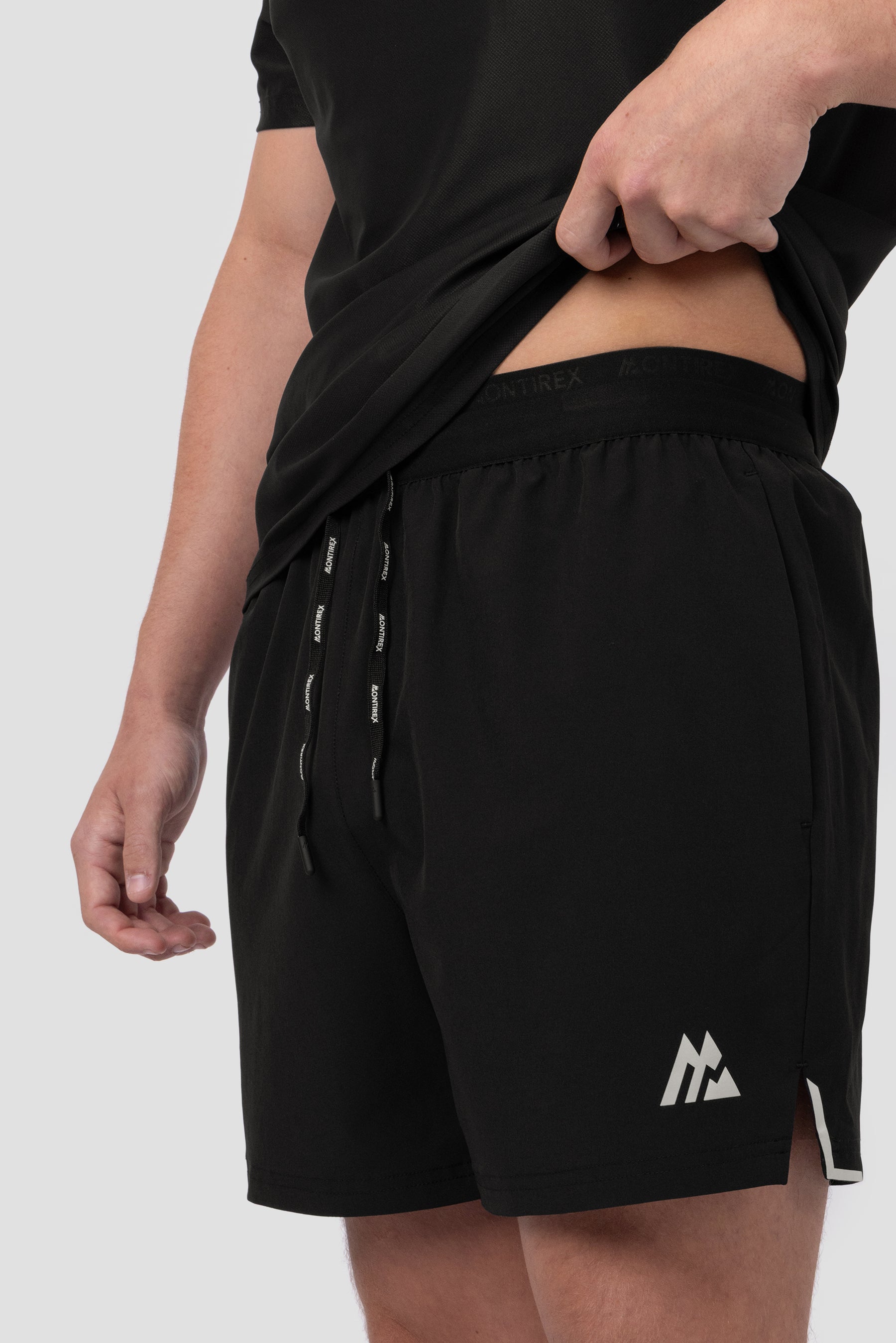 Fly 5 Inch Short - Black