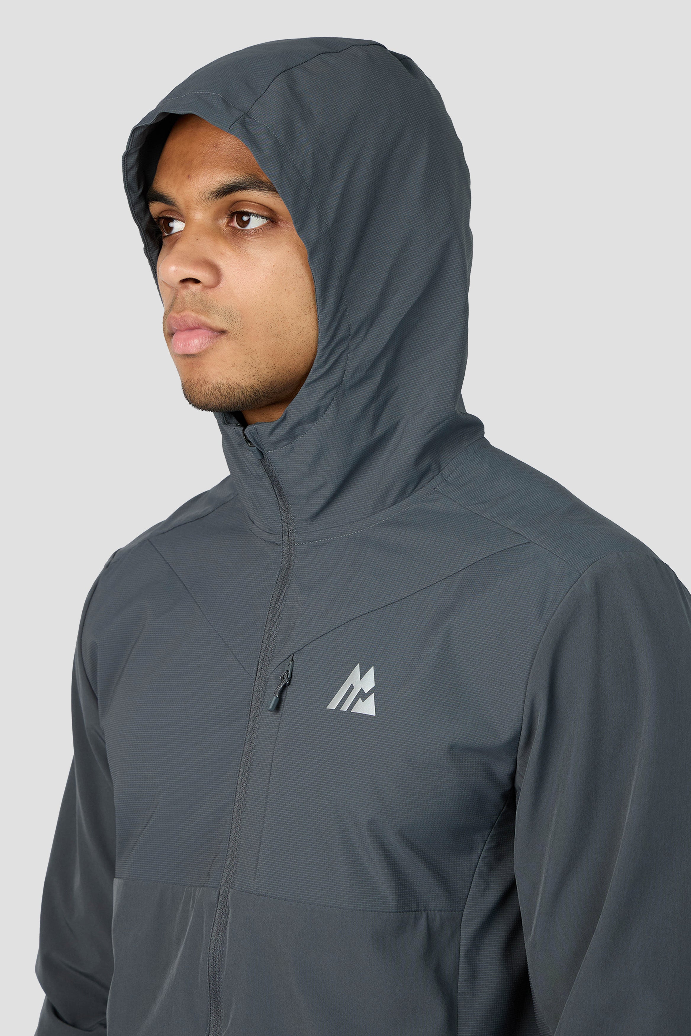 Traverse Jacket Slate Grey by Montirex | Sportswear Gymwear