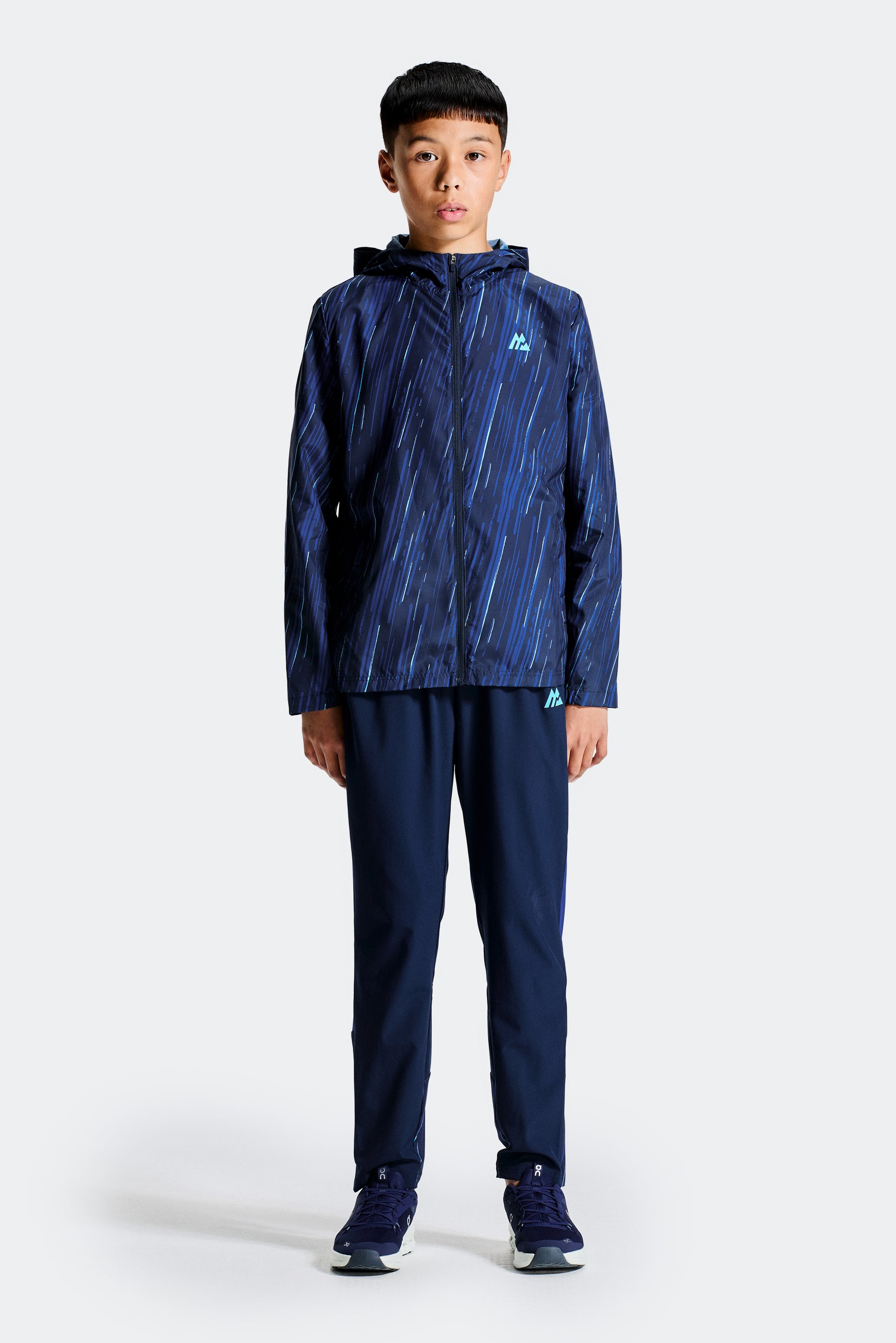 Boys Vigour Pant - Midnight Blue/Marine Blue/Neon Sky