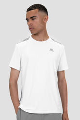 Men's Charge Print T-Shirt - White/Platinum Grey