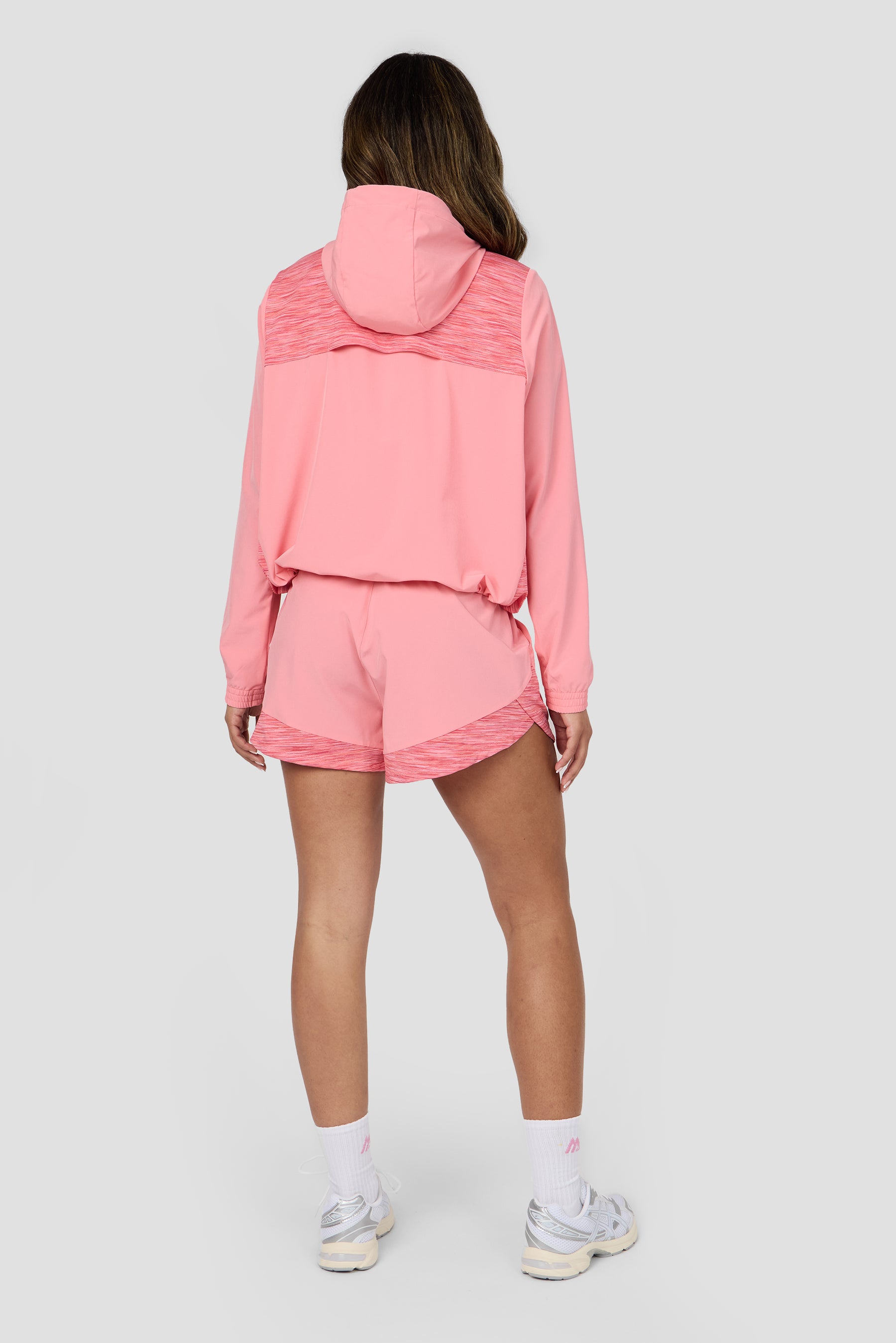 Women's Trail Windbreaker - Pink/Orange Multi