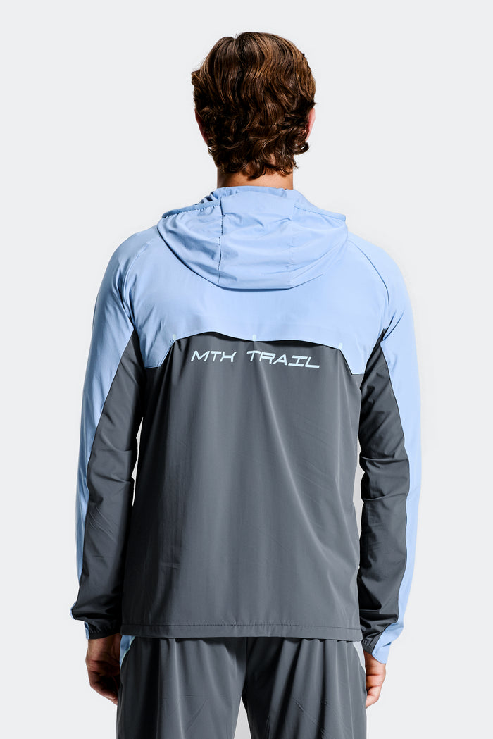 MTX Trail Traction Windbreaker - Cloudy Blue/Slate Grey