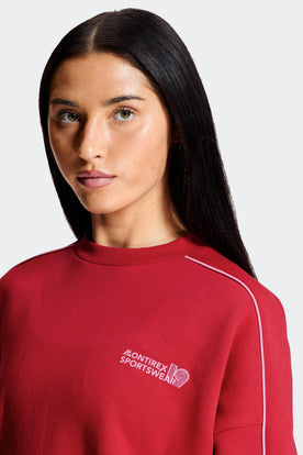 19 Sweatshirt - Ruby Red