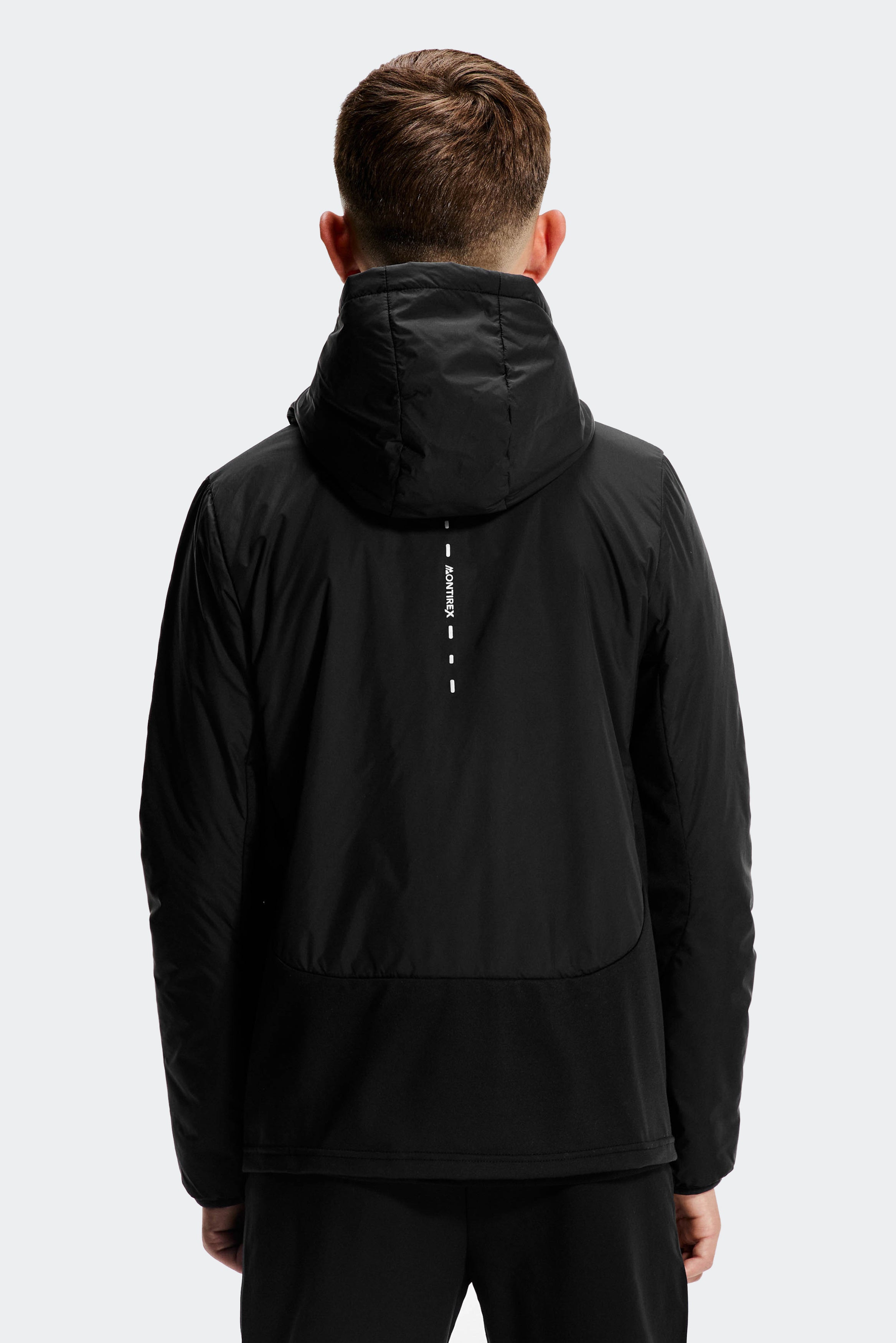Montirex Boys Cache Jacket - Black | Sportswear Essential