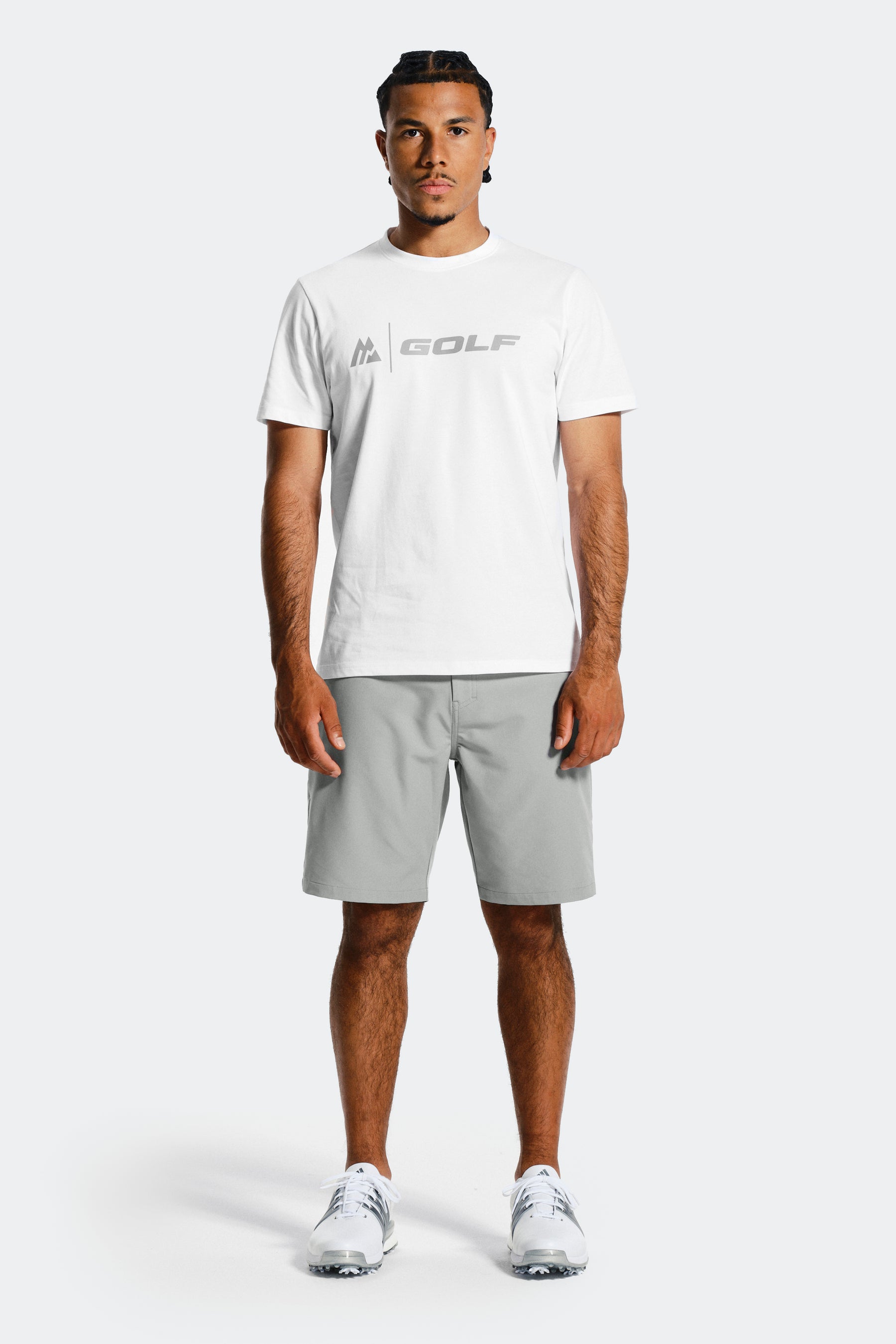 Golf Short - Platinum Grey