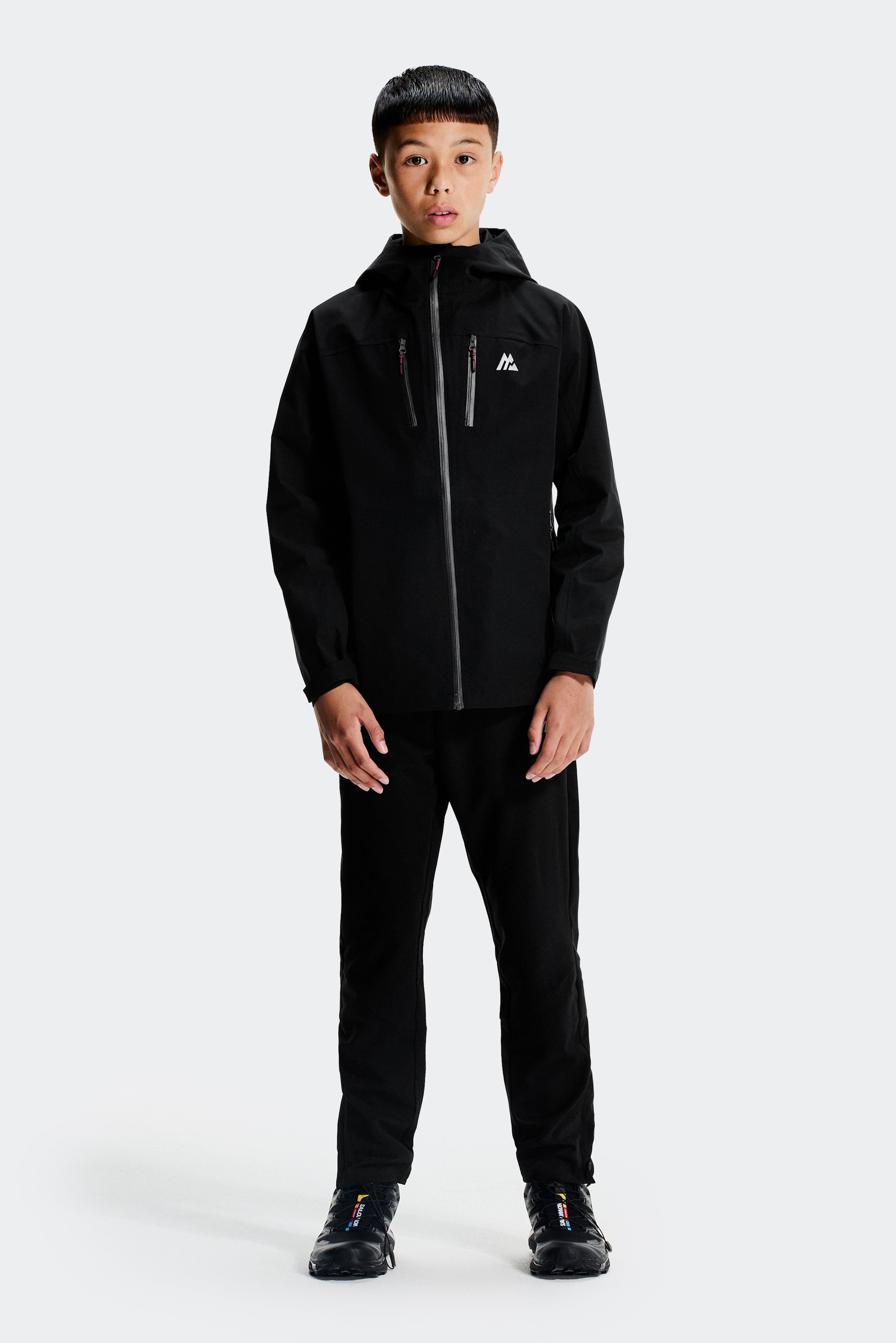 Boys Derecho Waterproof Jacket - Black
