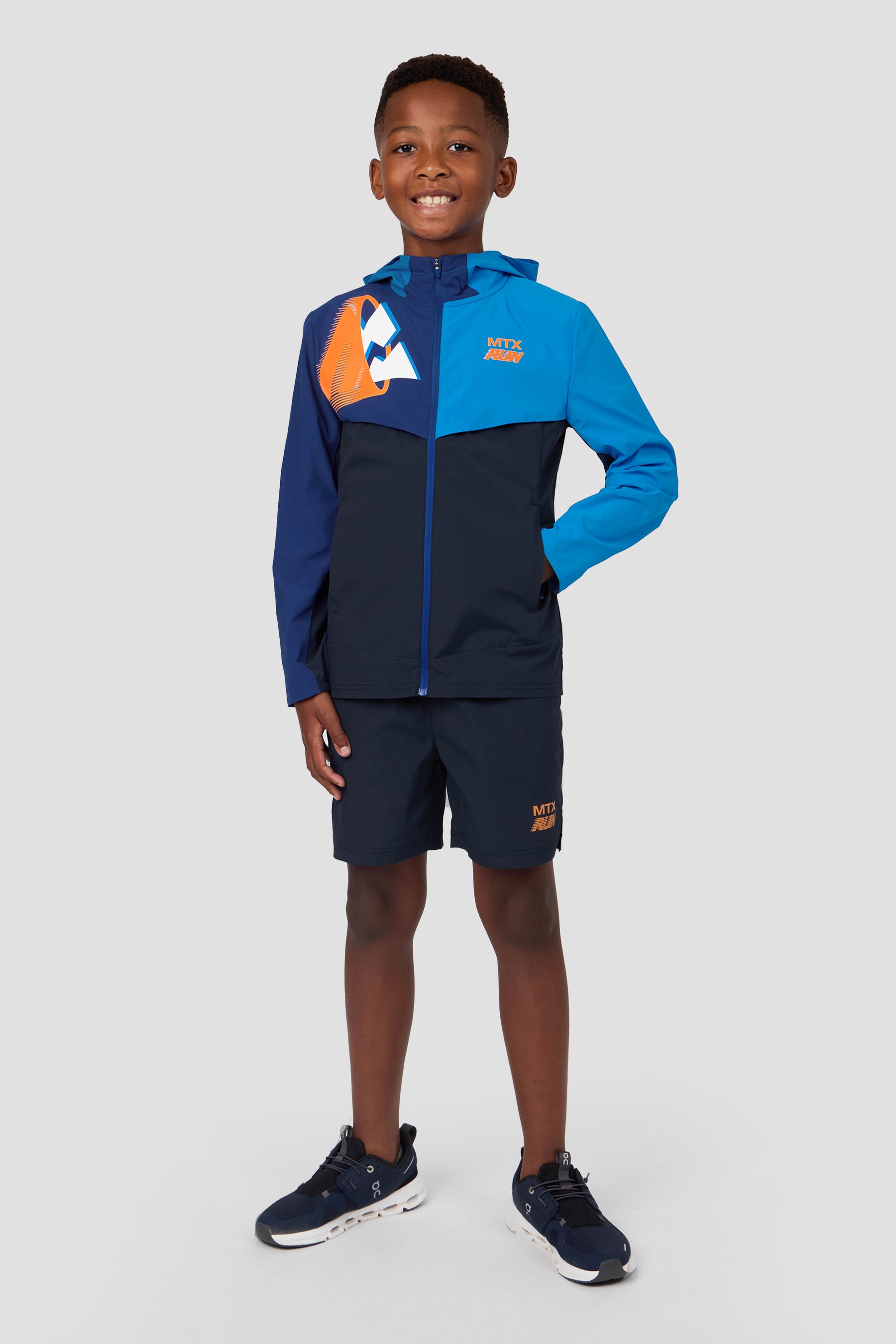 Boys MTX Run Short - Midnight Blue