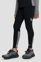 Girls Dash Legging - Black/Winter Sky