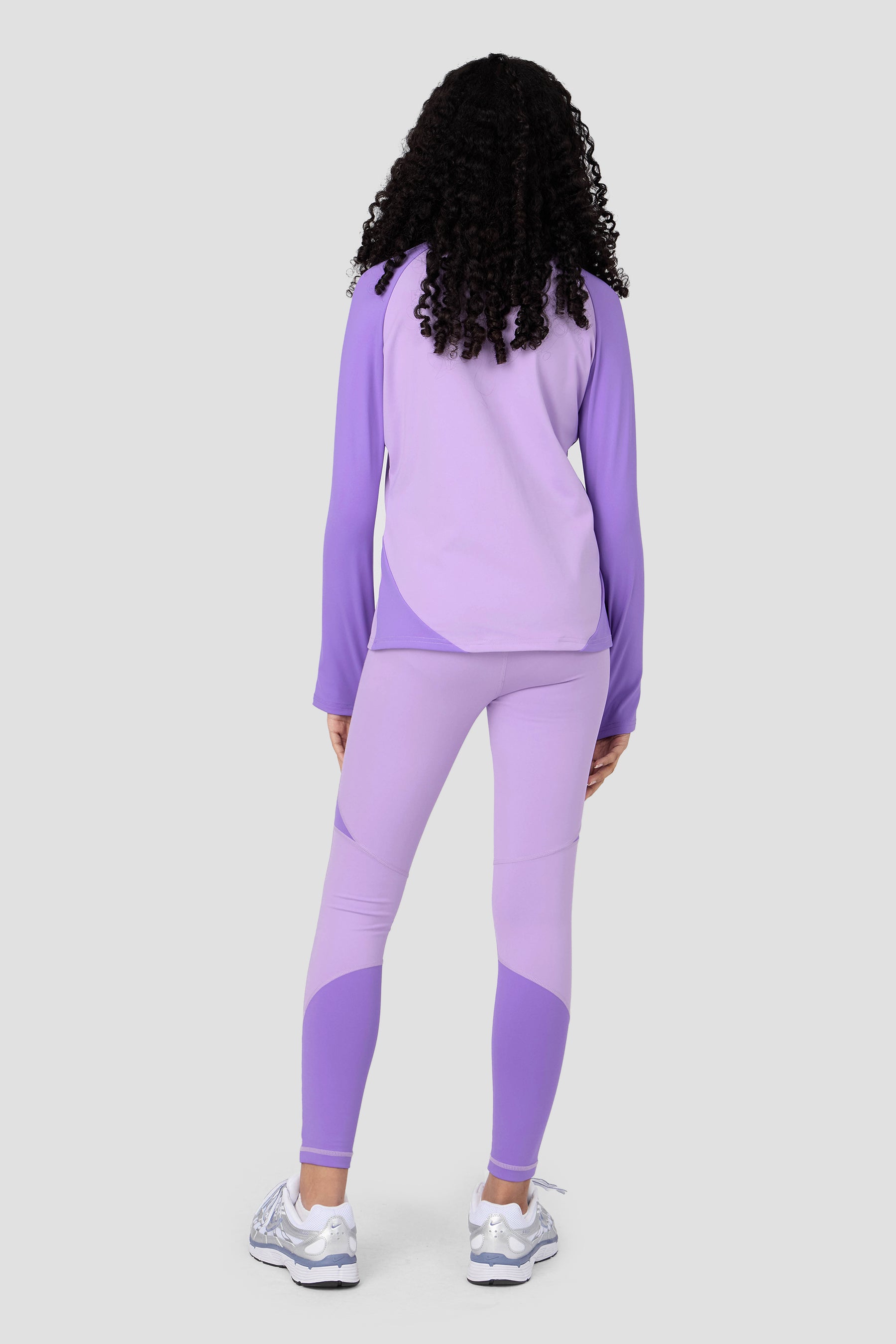 Girls Dash Legging - Parma/Royal Purple