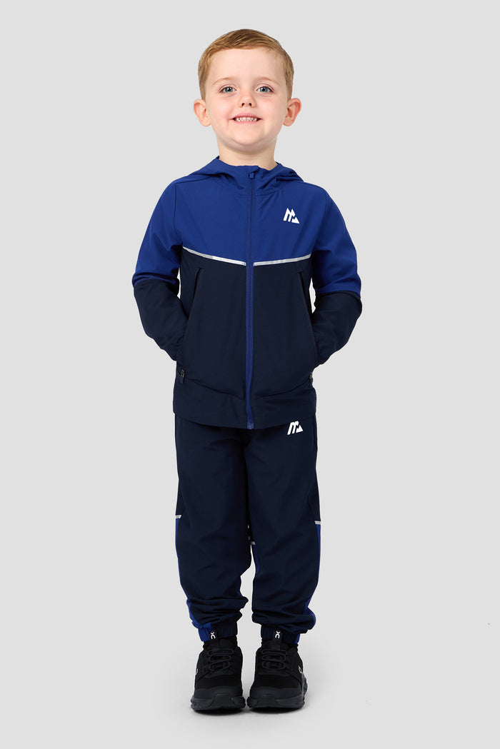 Infant Boys Trek Woven Jacket/Pant Set - Marine Blue/Midnight Blue