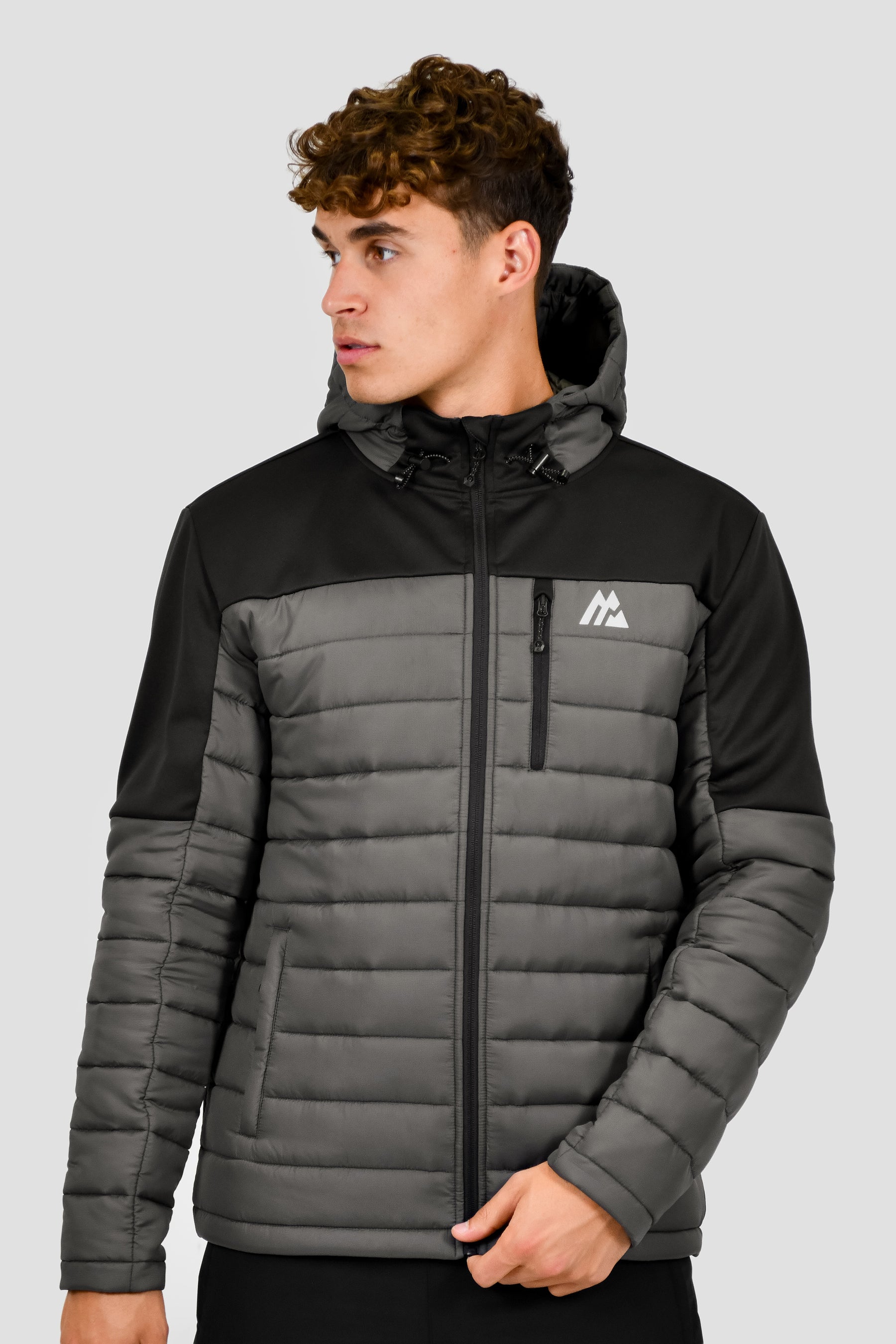 Veste Delta Hybrid Asphalte Noir