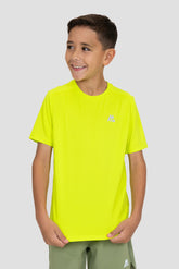 Boys Delta T-Shirt - Electric Lime