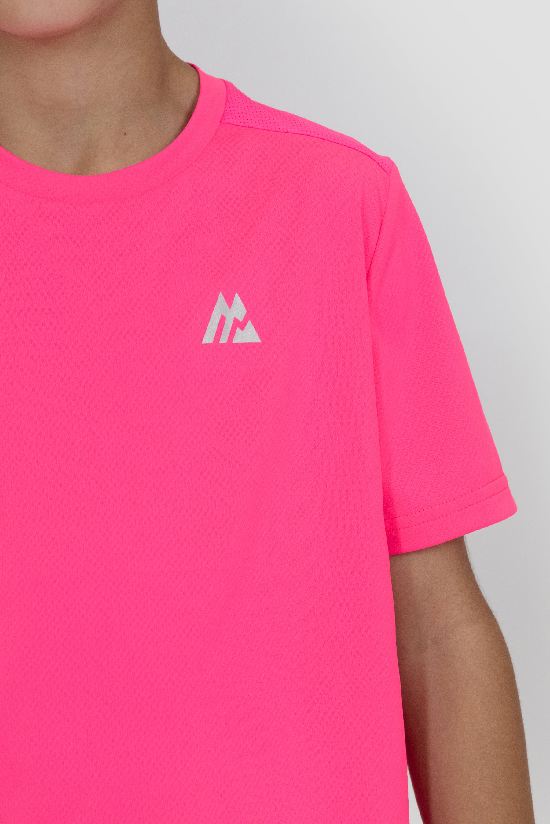 Boys Delta T-Shirt - Neon Pink