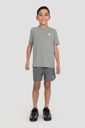 Boys Delta T-Shirt - Platinum Grey