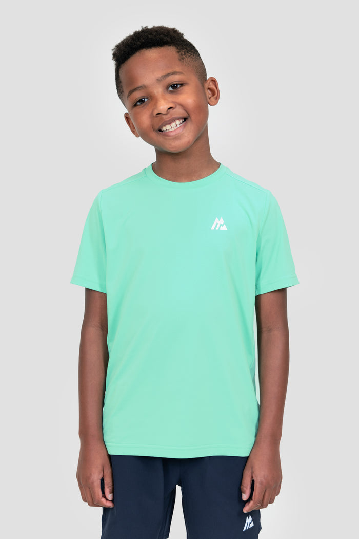 Camiseta Delta Niños - Fluorita