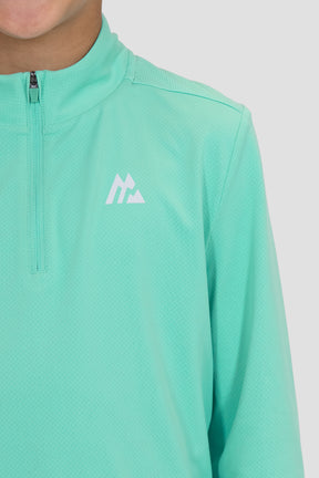 Boys Delta 1/4 Zip - Fluorite