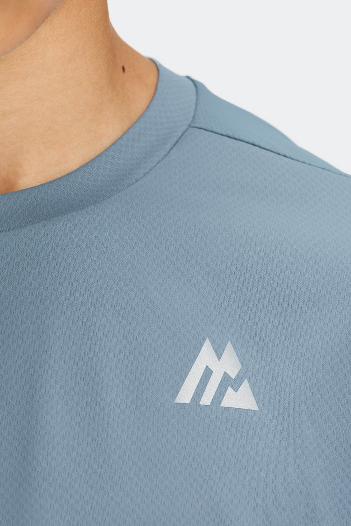 Delta T-shirt pour garçons - Bleu galet