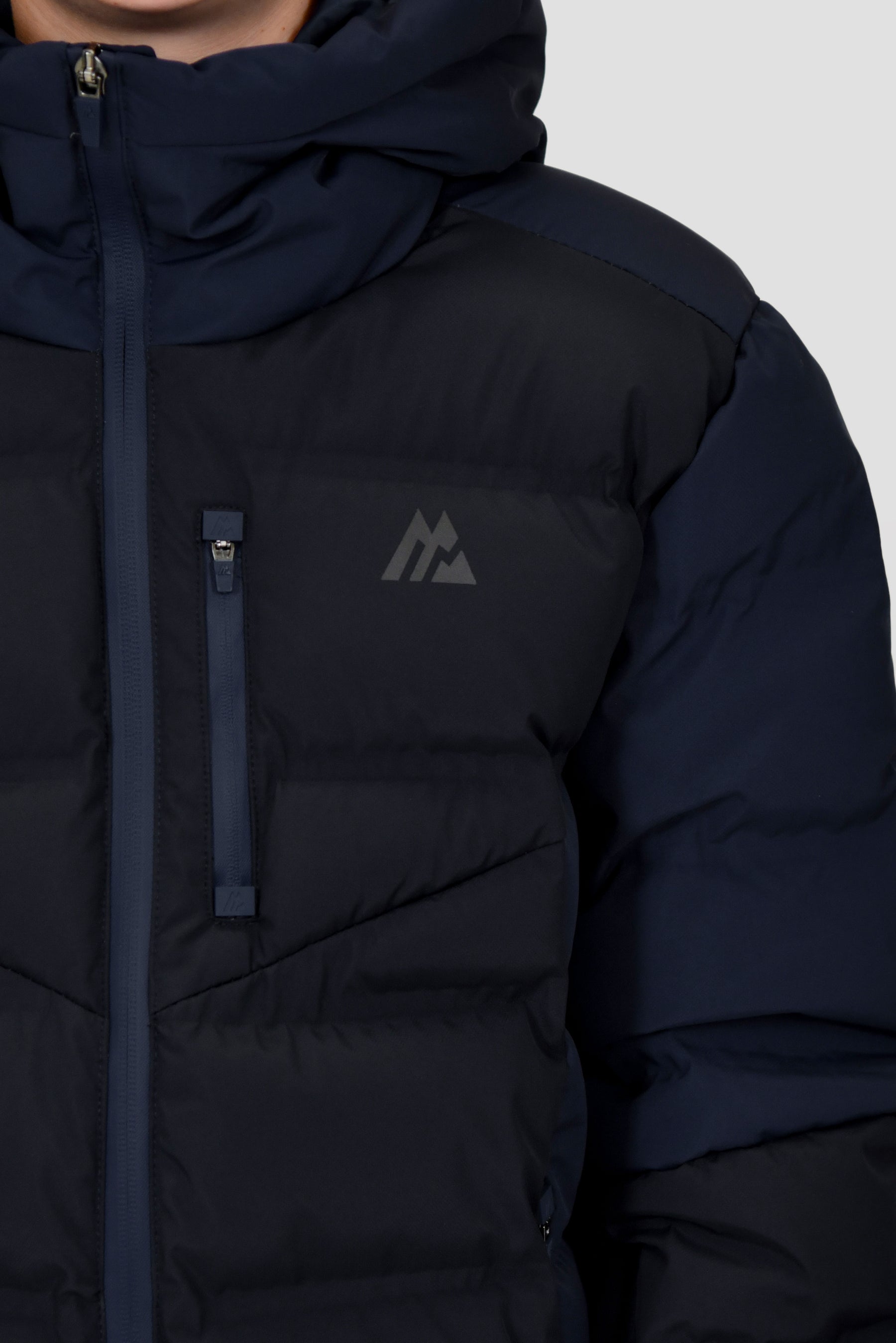 Junior Descent Down Jacket - Midnight Blue/Space Blue