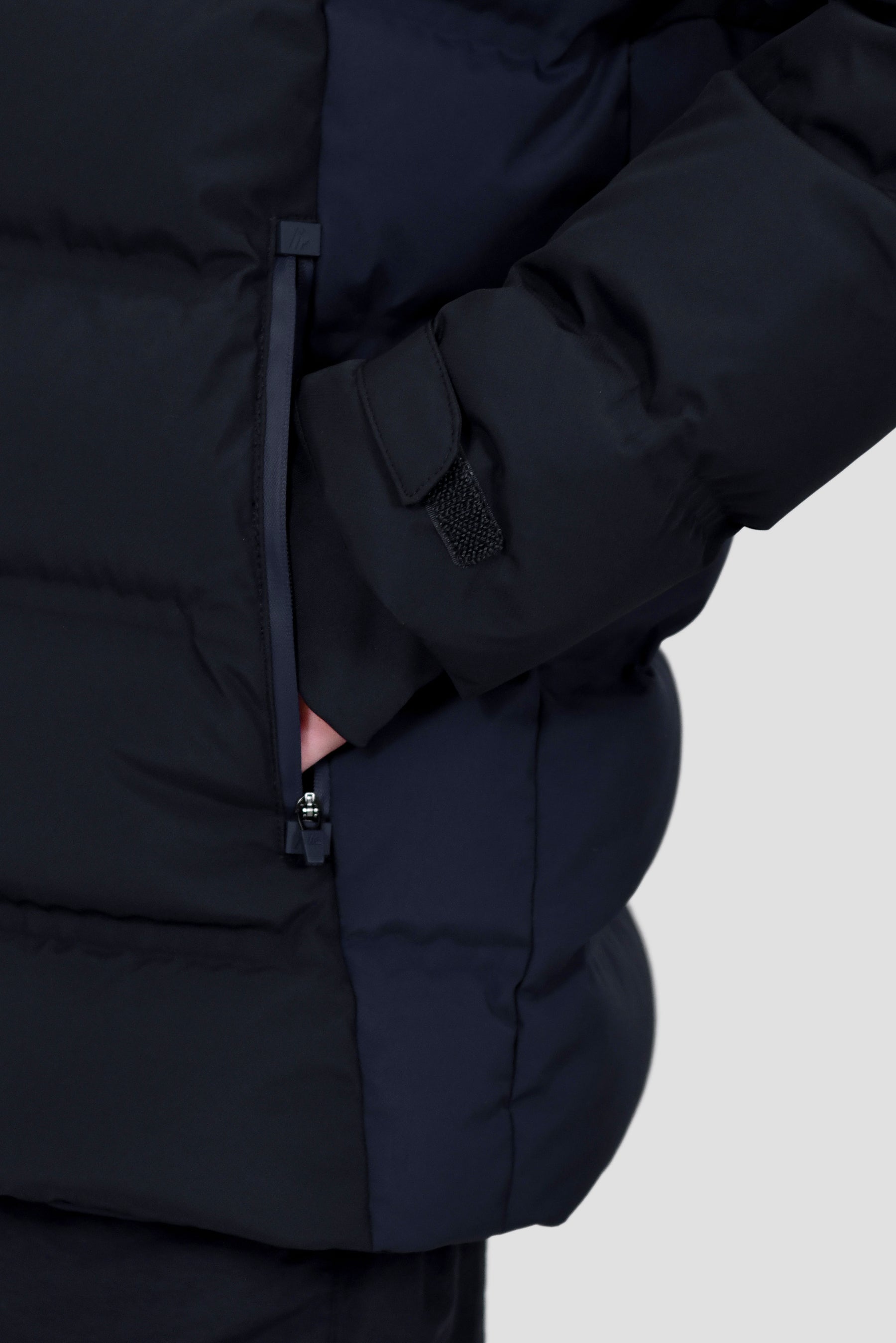 Junior Descent Down Jacket - Midnight Blue/Space Blue