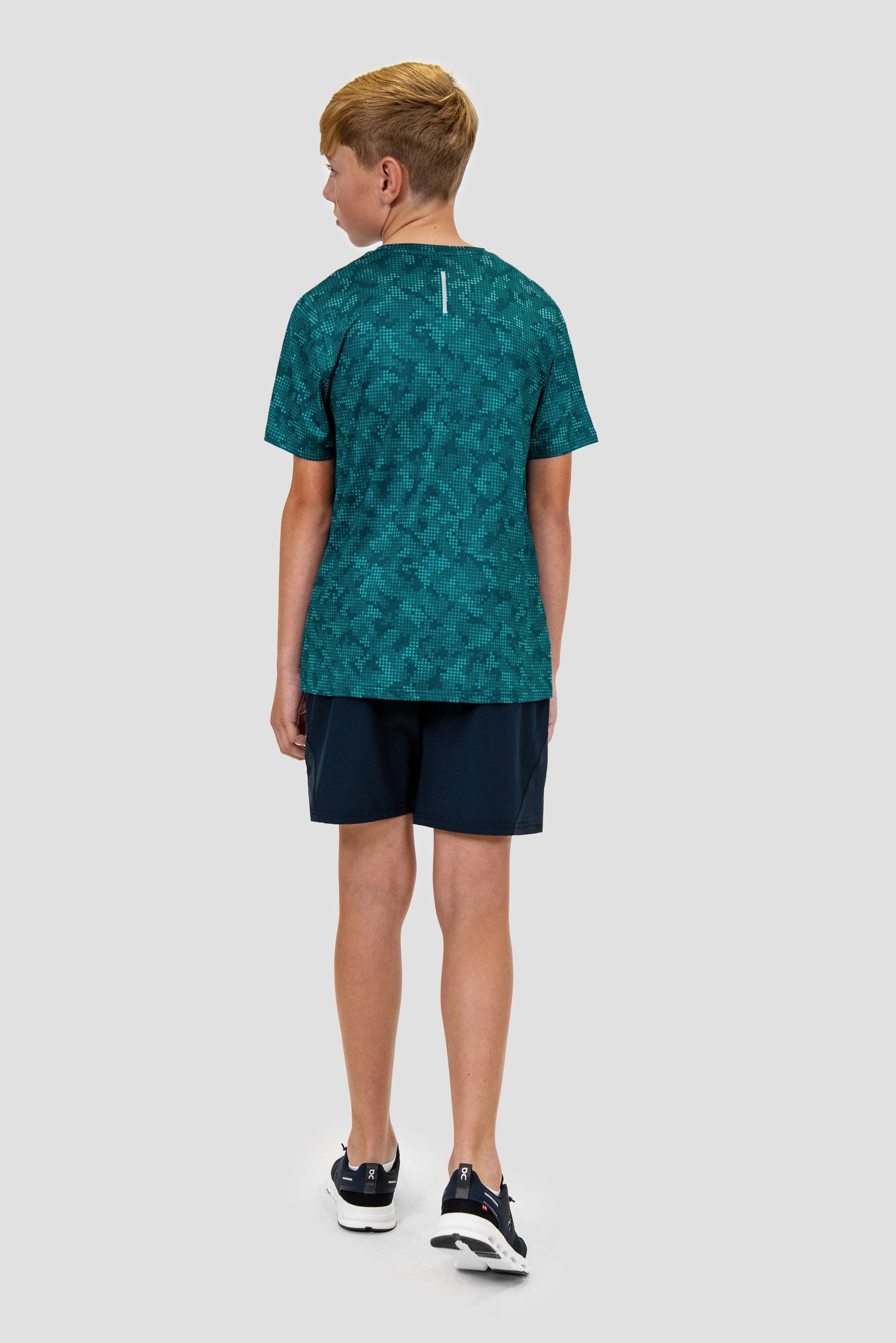 Junior Descent Print T-Shirt - Acropora/Cruise