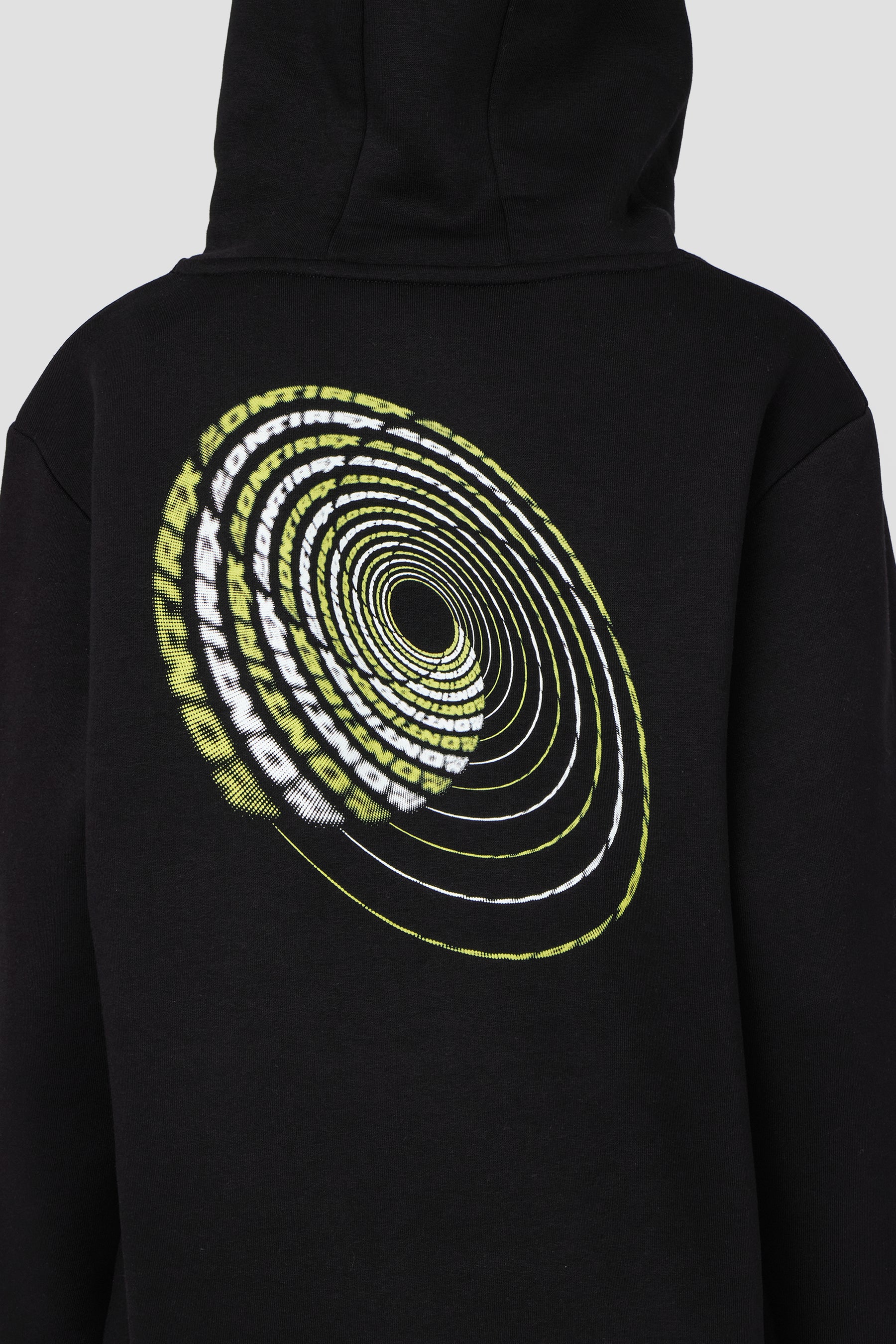 Boys Helix Graphic Hood - Black