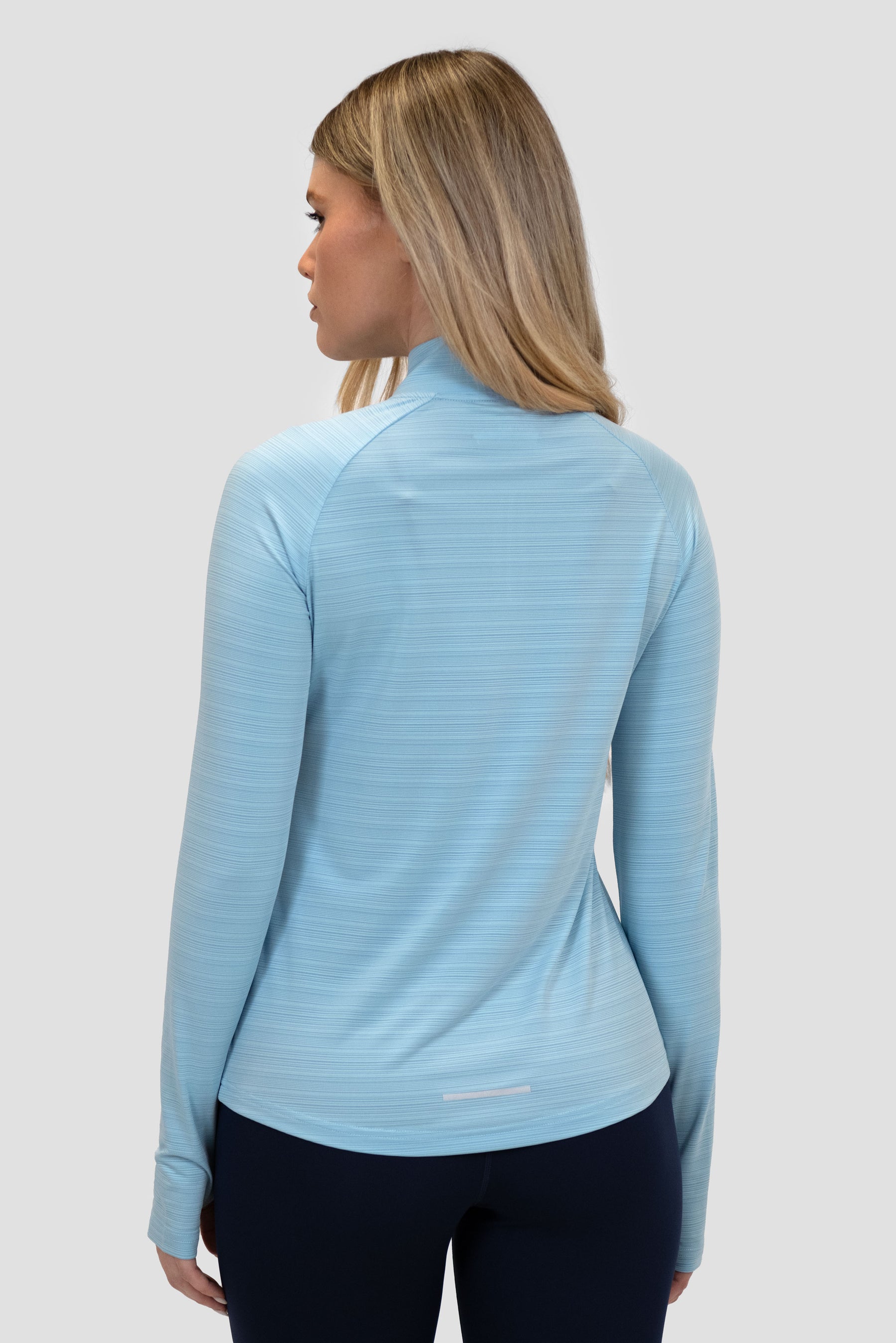 Women's Draft 1/4 Zip - Baby Blue