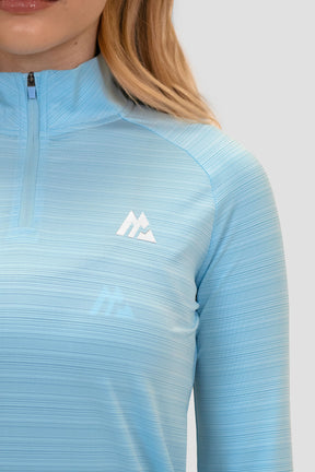 Women's Draft 1/4 Zip - Baby Blue