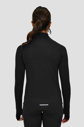 Draft 1/4 Zip - Black