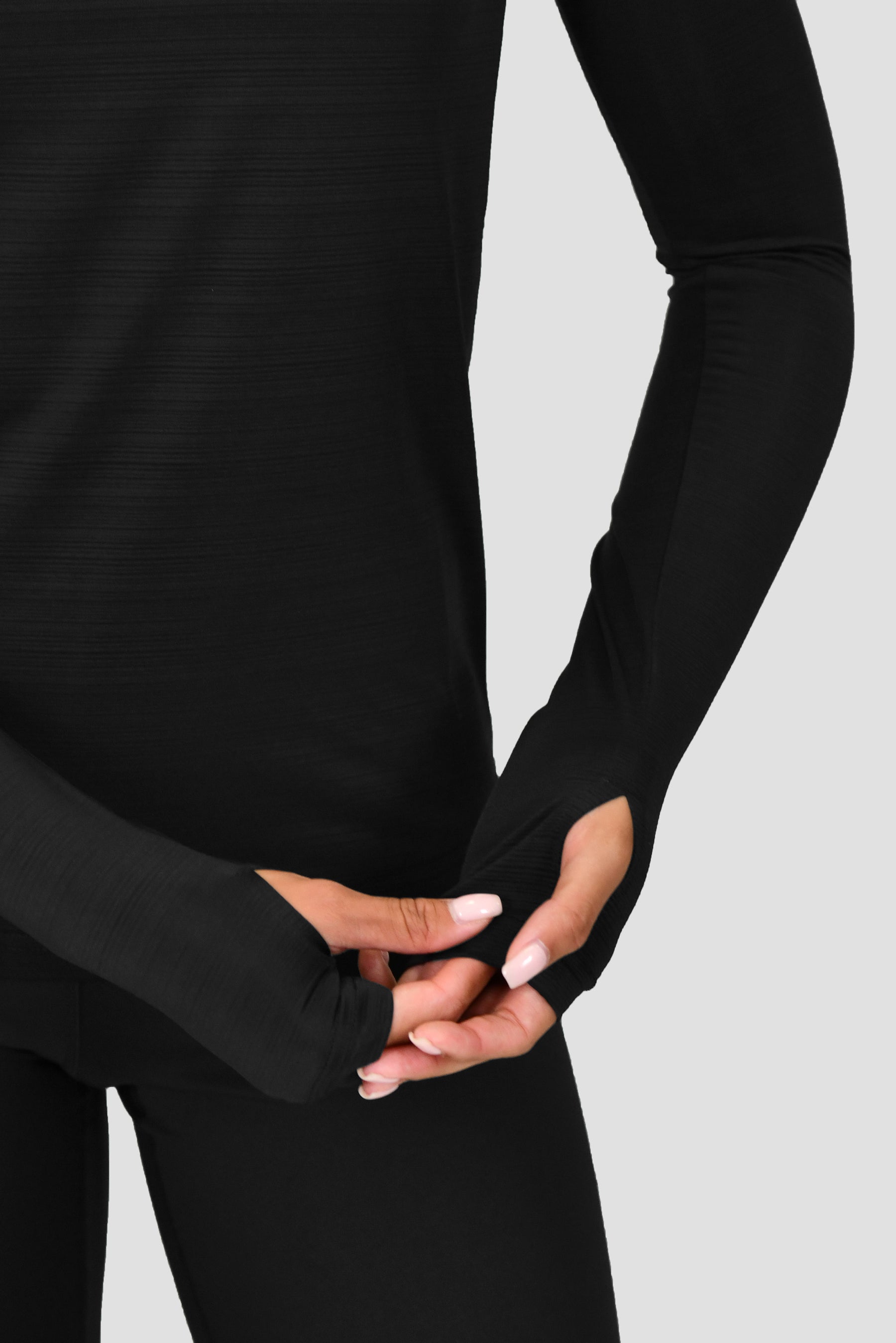 Draft 1/4 Zip - Black