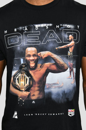 Leon Edwards Head Shot T-Shirt - Black