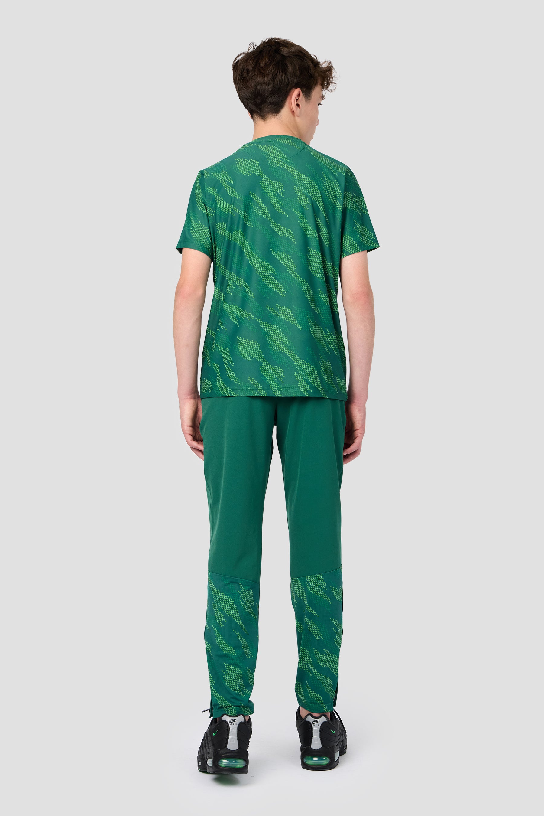 Boys Thera T-Shirt - Evergreen/Sherwood/Neon Green