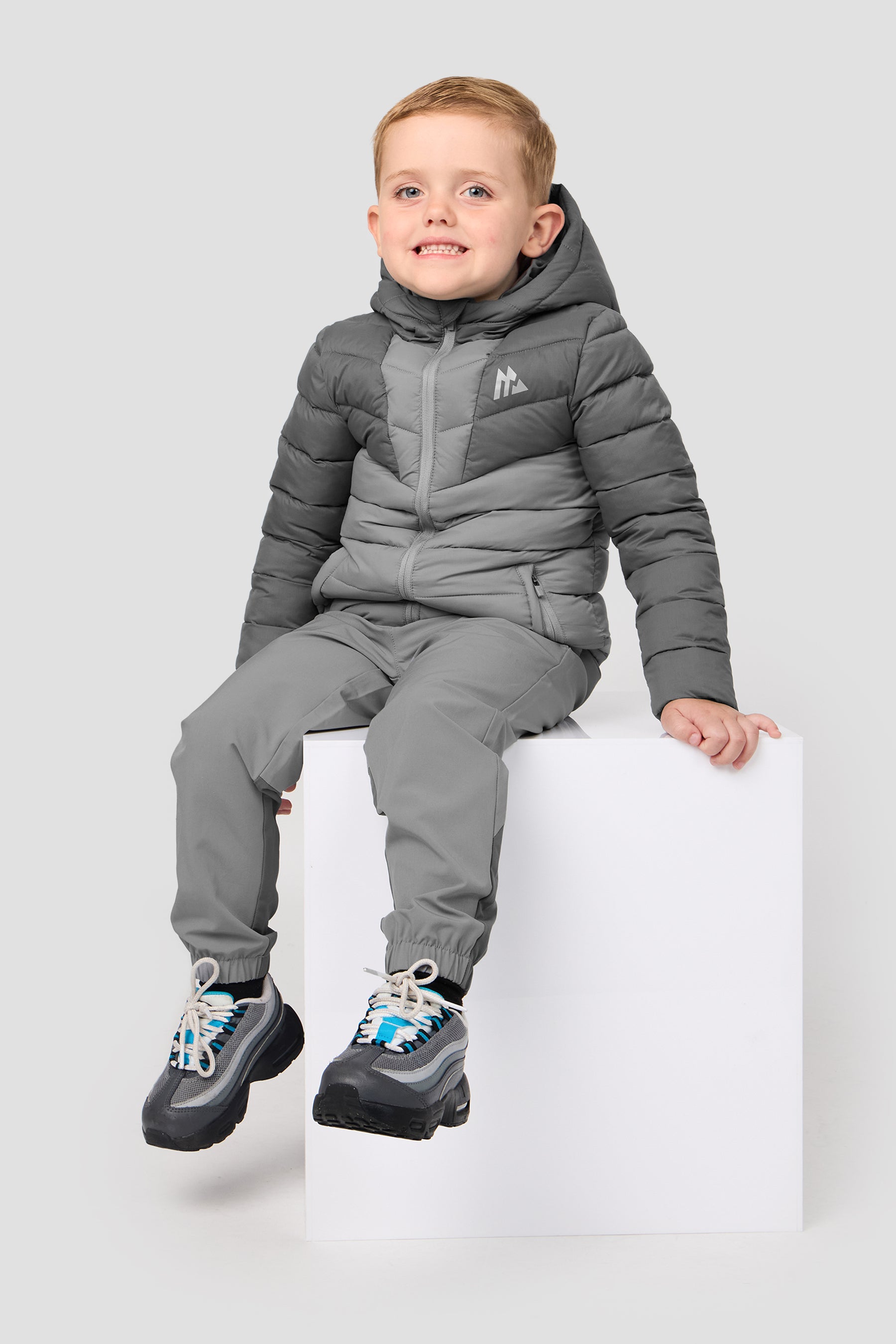 Infant Ice Jacket - Cement Grey/Platinum Grey
