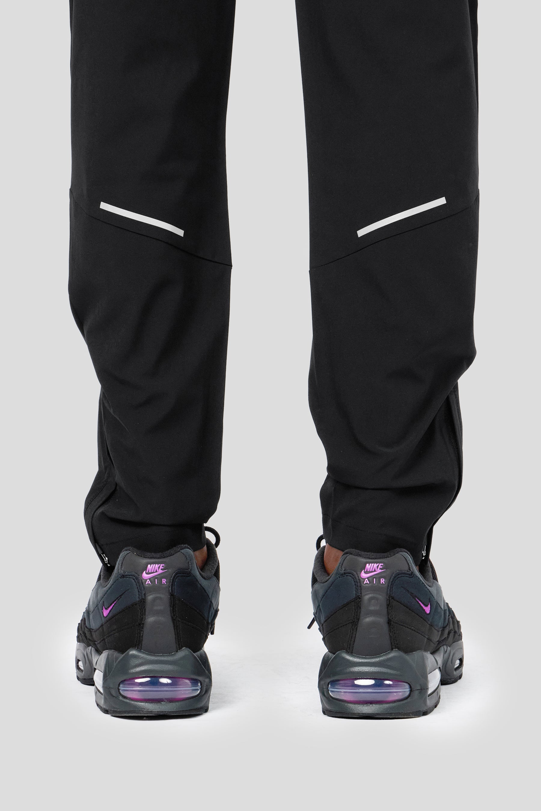 Trail Panel Running Pant - Black/Grey