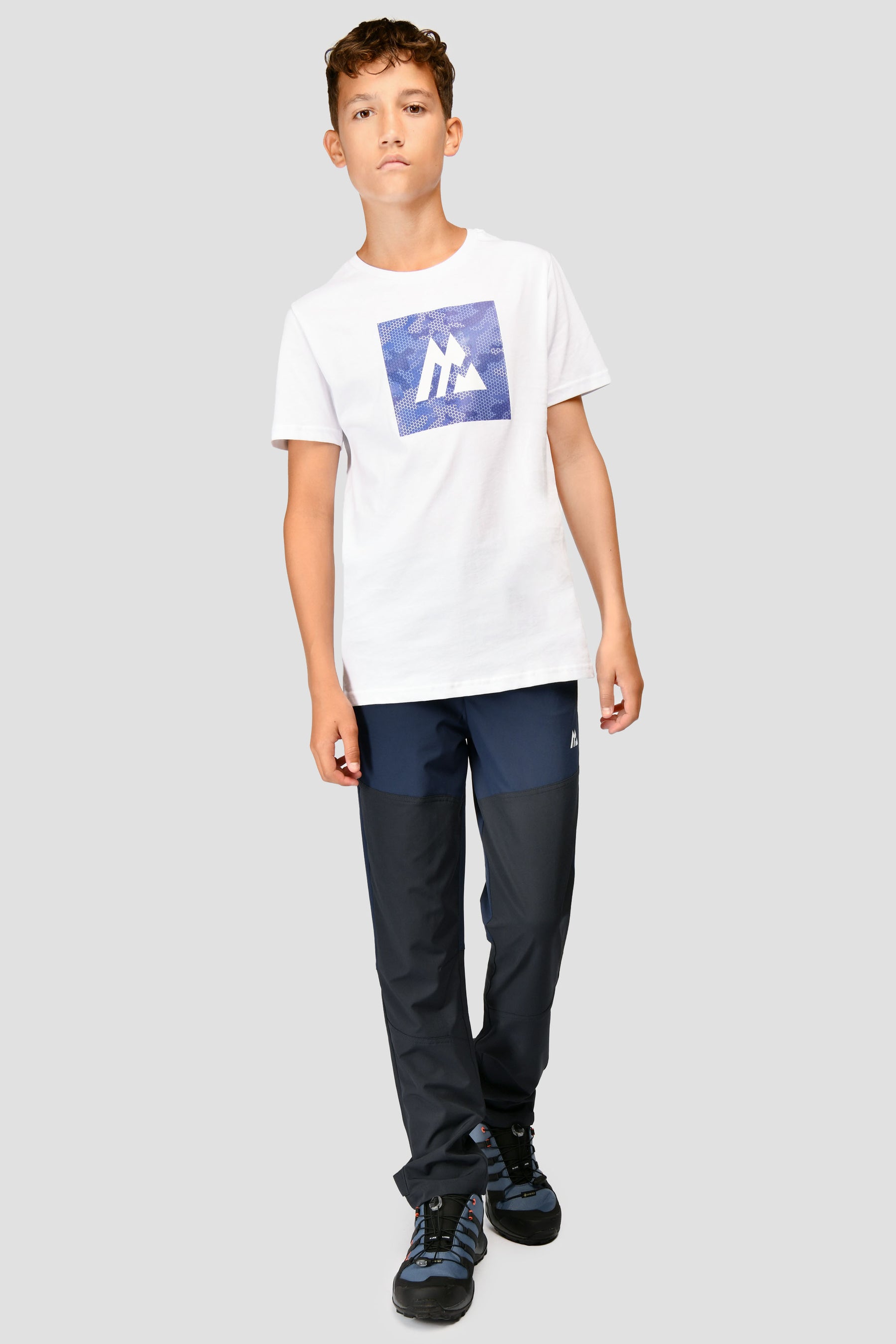Junior Digi Camo Box T-Shirt - White