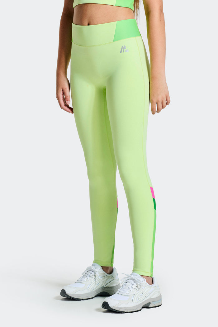 Girls Lumina Legging - Iced Matcha/Pistachio/Clover/Magenta
