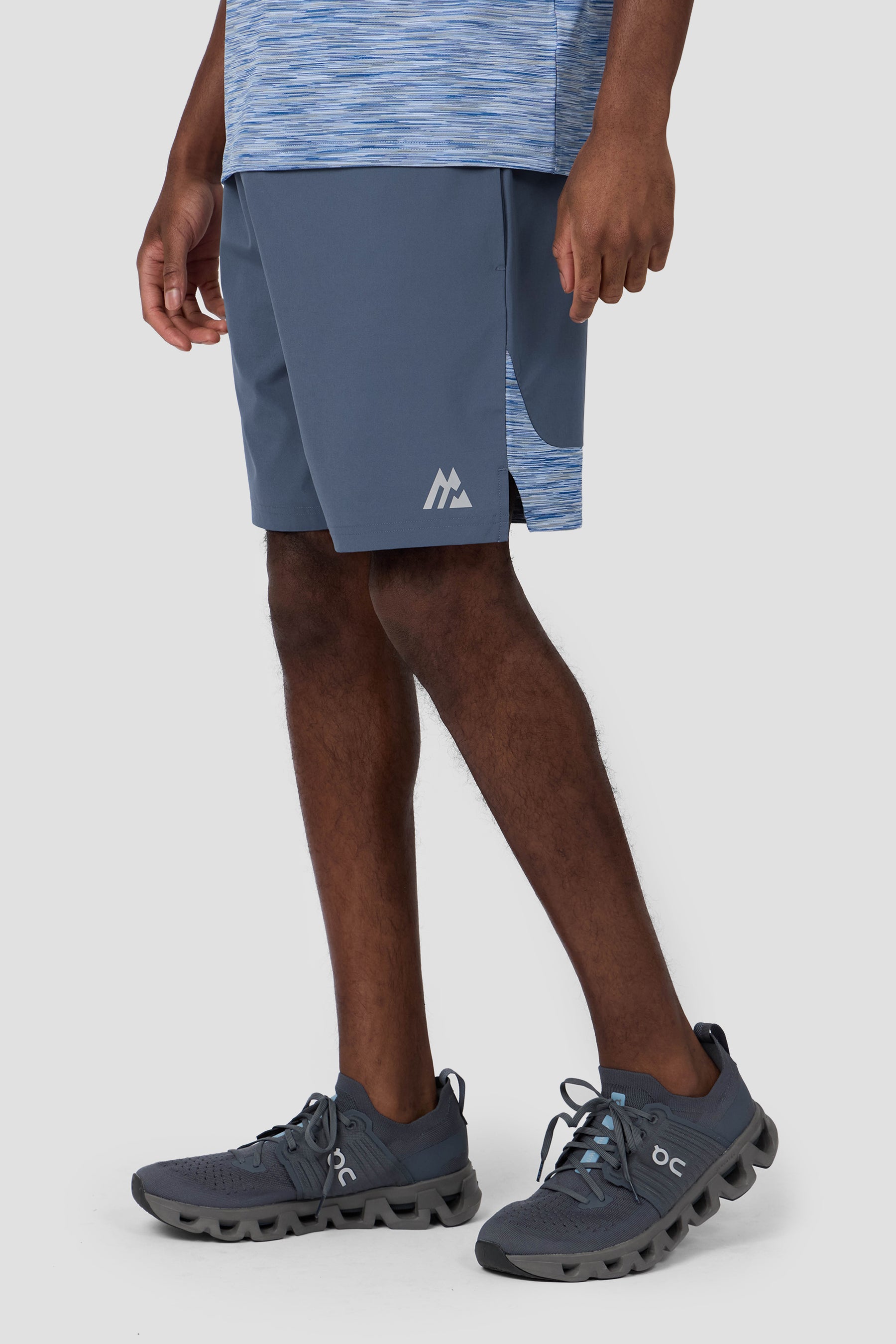 Trail Panel Short - Indigo/Light Blue Multi