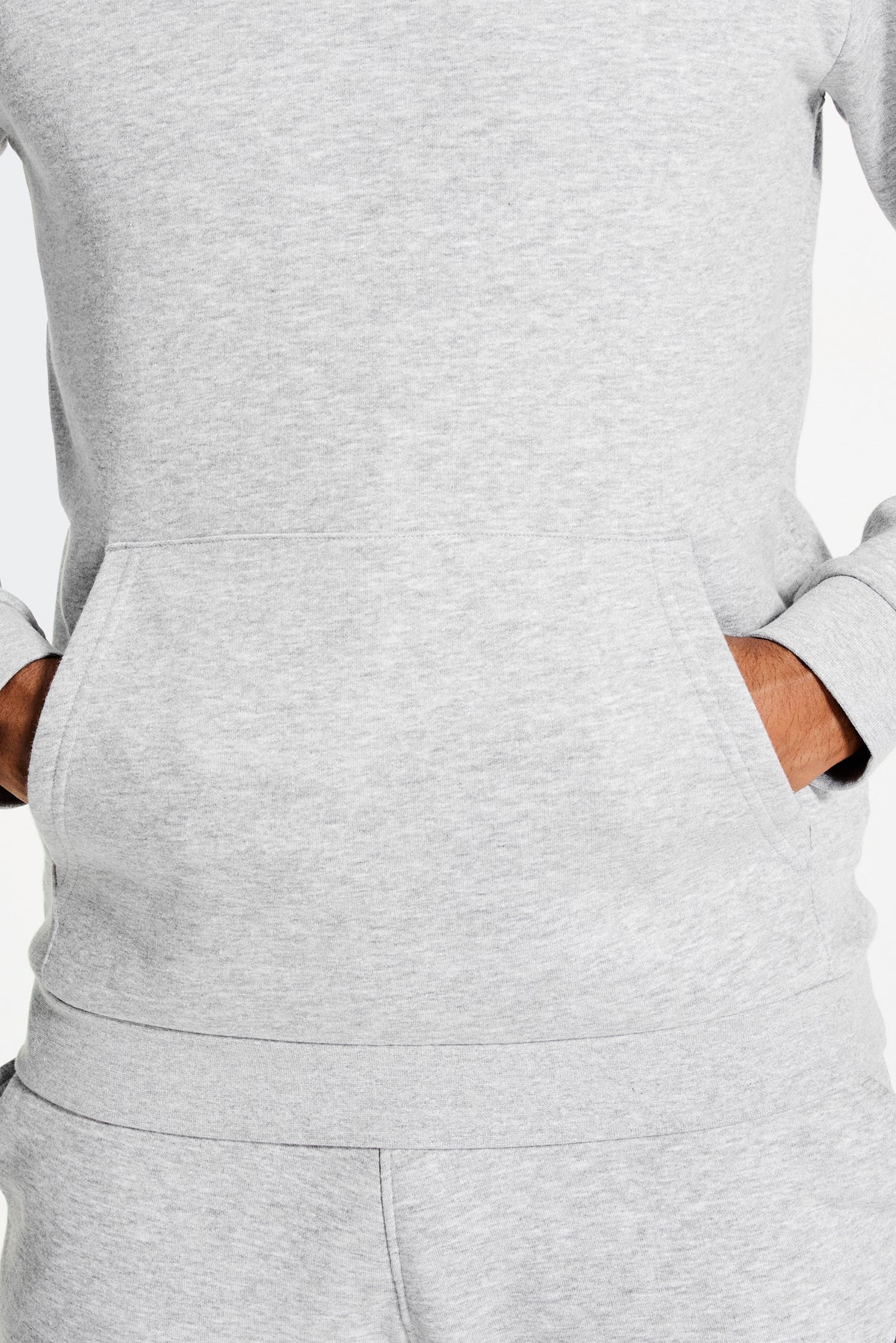 Capuche Essentielle - Gris Ciment Hommes