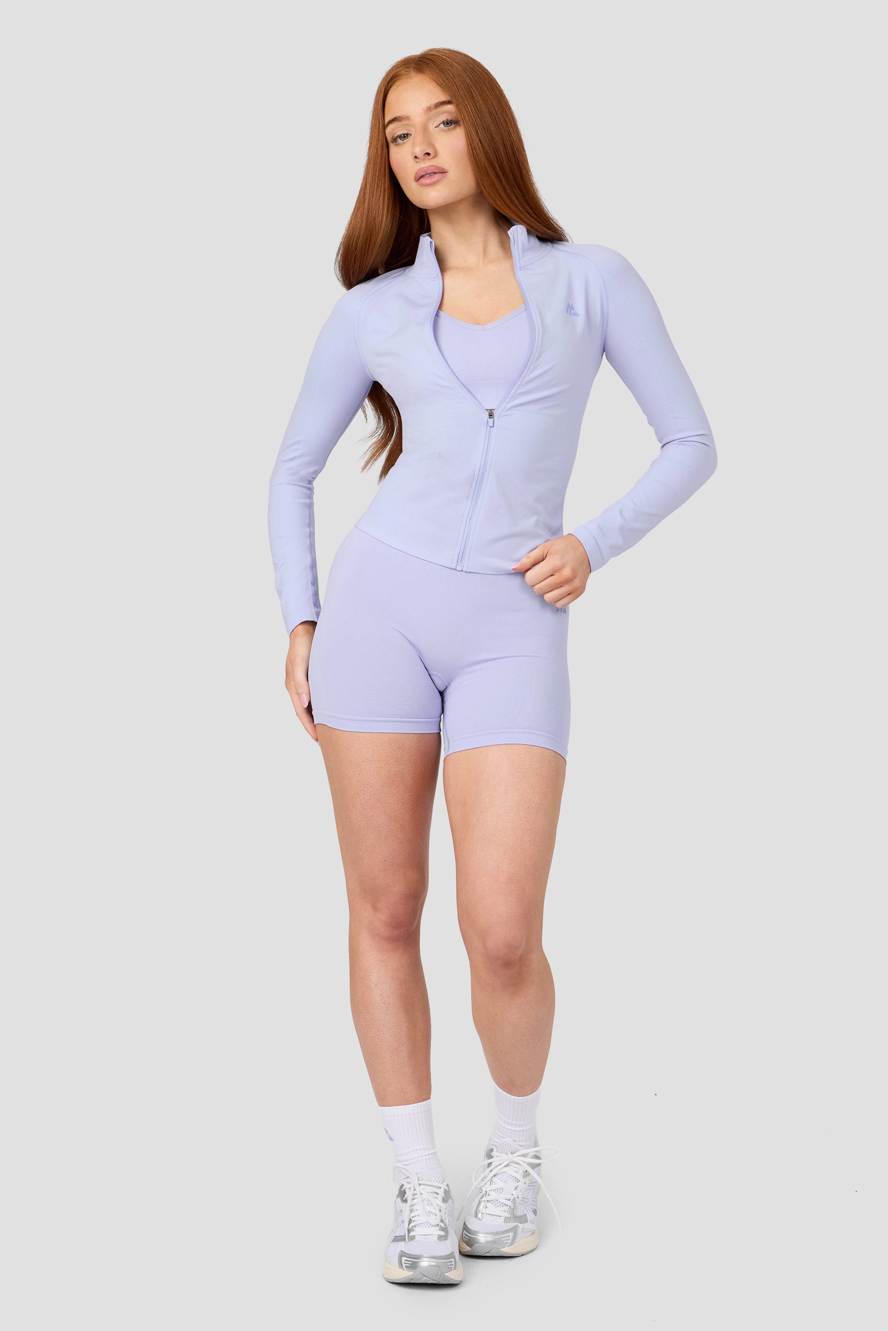Muse Seamless Full Zip - Lilac Sapphire