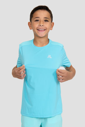 Boys Delta T-Shirt - Neon Sky